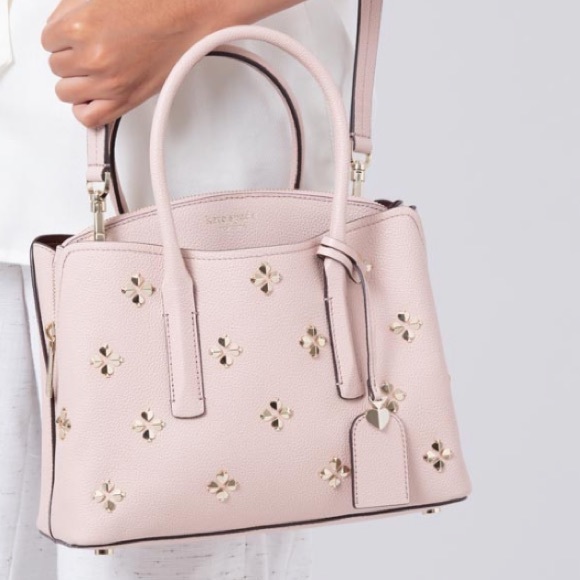 KATE SPADE Margaux Spade Stud Medium Satchel - Picture 2 of 6